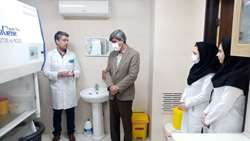 بازدید ریاست دانشگاه از تعدادی از مراکز بهداشتی، درمانی، آموزشی، دانشجویی و پروژه های دردست احداث دانشگاه
